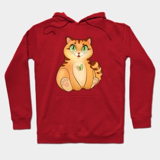 Cute kitten, Red Kitty Cat Hoodie